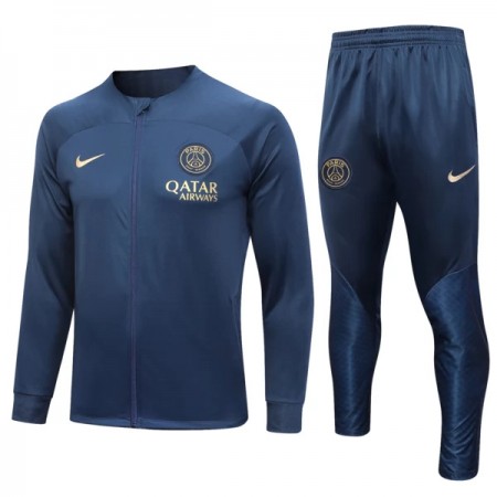 Paris Saint Germain Ensemble Vestes d'Entraînement Bleue 2023-24